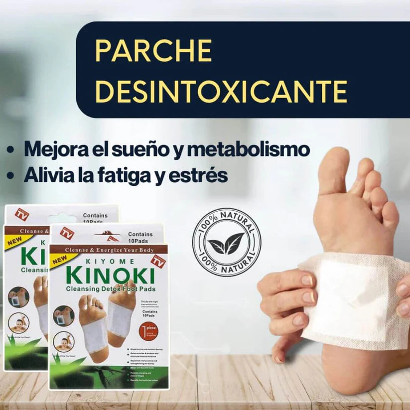 PARCHE DESINTOXICANTE KINOKI