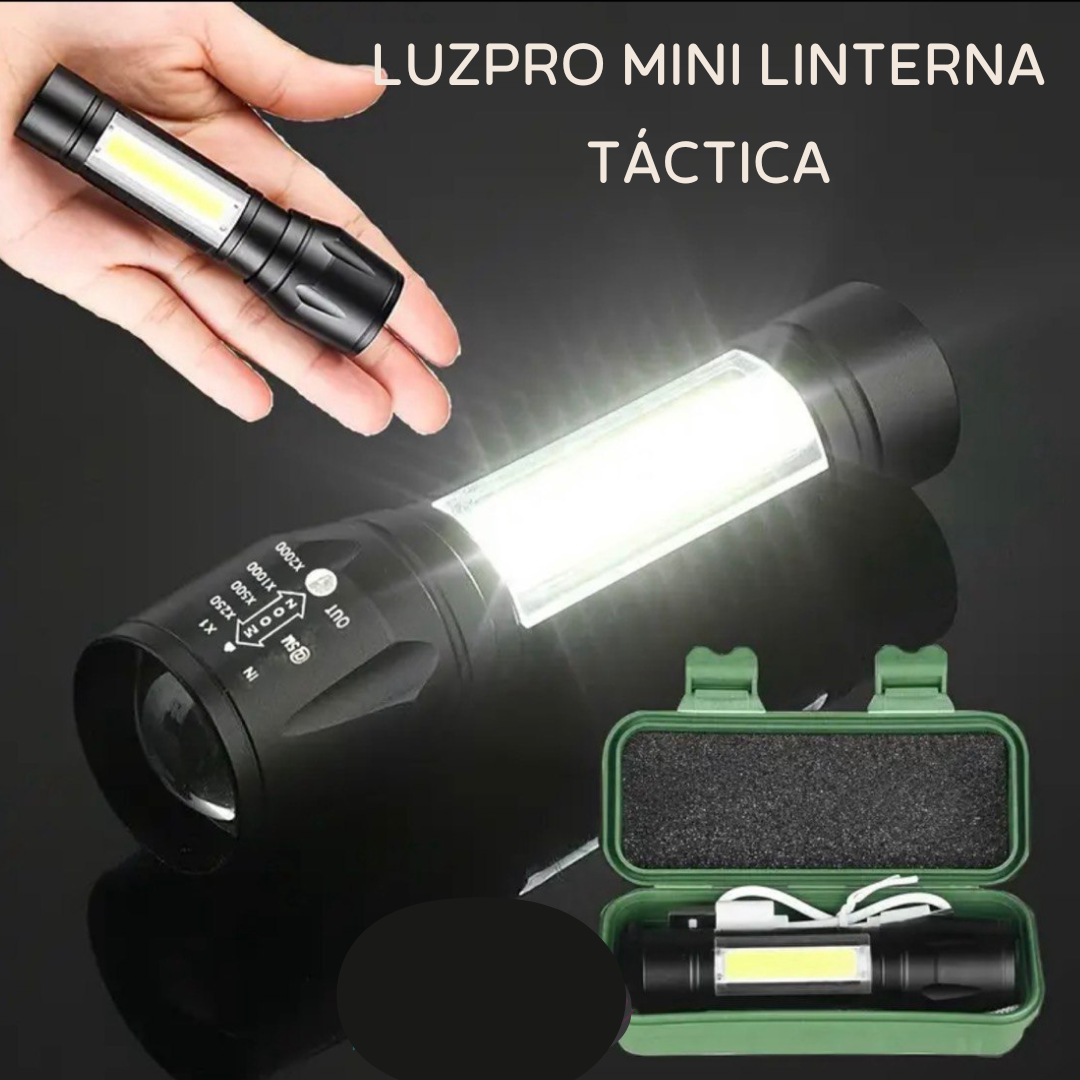 LUZPRO  MINI LINTERNA TÁCTICA.