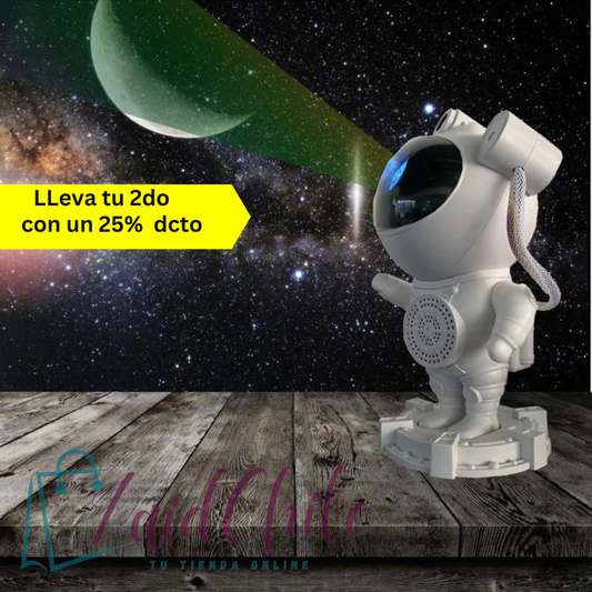 AstroLight™ Proyector Astronauta Luz Galaxia